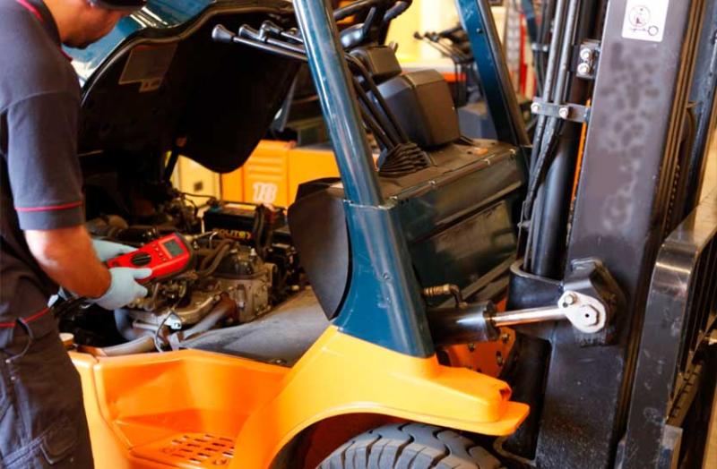 Техническое обслуживание вилочных погрузчиков