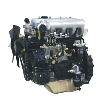 Двигатель в сборе (A498BPG-504)